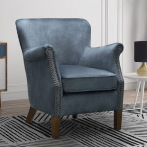 harlow-velvet-upholstered-vintage-armchair-steel-blue