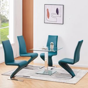 hartley-clear-dining-table-4-demi-z-teal-chairs