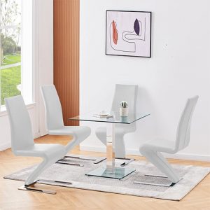 hartley-clear-dining-table-4-demi-z-white-chairs