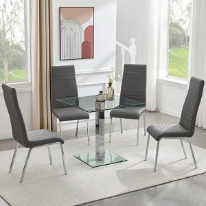 hartley-clear-glass-dining-table-4-dora-grey-chairs