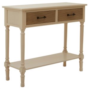heritox-wooden-2-drawers-console-table-pearl-white