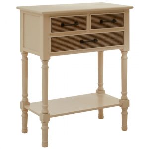 heritox-wooden-3-drawers-console-table-pearl-white