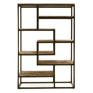 hexham-tall-wide-bookcase-black-metal-frame