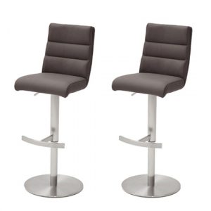 hiulia-brown-bar-stool-pair-stainless-steel-base