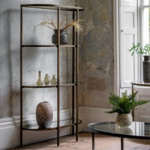 hobson-clear-glass-shelving-unit-bronze-frame