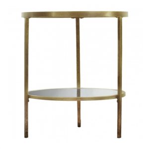 hudsan-clear-glass-side-table-champagne-legs