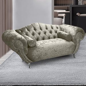 huron-malta-plush-velour-fabric-2-seater-sofa-cream