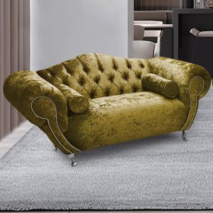 huron-malta-plush-velour-fabric-2-seater-sofa-grass