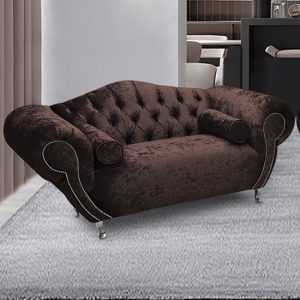 huron-malta-plush-velour-fabric-2-seater-sofa-mushroom