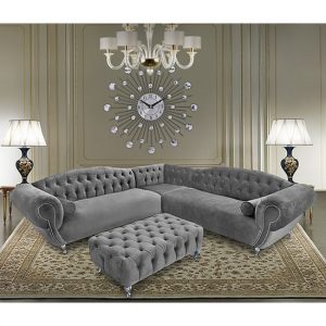 huron-malta-plush-velour-fabric-corner-sofa-grey