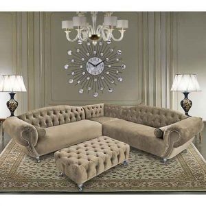 huron-malta-plush-velour-fabric-corner-sofa-parchment