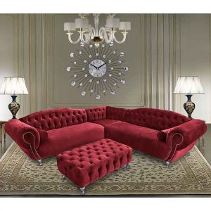 huron-malta-plush-velour-fabric-corner-sofa-red