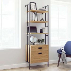 hythe-wall-mounted-bookcase-drawer-walnut