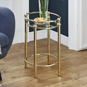 inman-round-clear-glass-side-table-brass