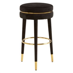 intercrus-upholstered-velvet-bar-stool-black-gold