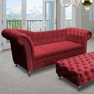 izu-plush-velvet-3-seater-sofa-red