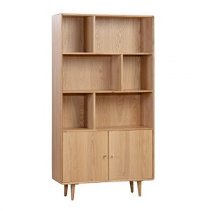 jenson-bookcase-2-doors-natural-oak