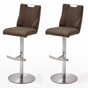 jiulia-brown-bar-stool-pair-stainless-steel-base