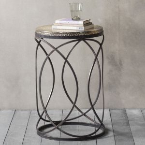 kamba-round-metal-side-table-gold-black