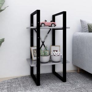 kendria-wooden-2-tier-bookshelf-concrete-effect