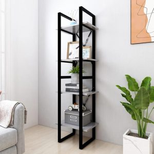 kendria-wooden-4-tier-bookshelf-concrete-effect