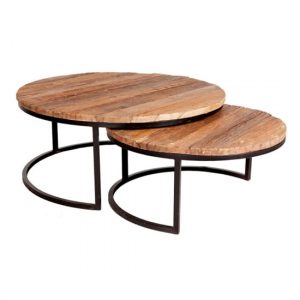 kentaurus-round-railway-sleeper-set-of-2-coffee-tables-oak