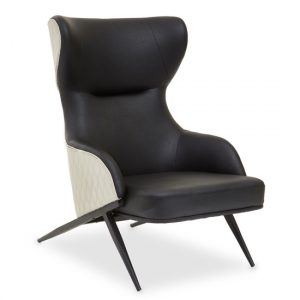 kievy-faux-leather-upholstered-armchair-black