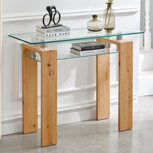 kontrast-clear-glass-top-console-table-oak-wooden-legs