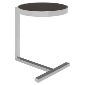 kurhah-black-glass-side-table-silver-t-shaped-base