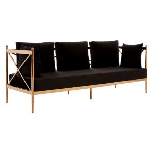 kurhah-black-velvet-3-seater-sofa-rose-gold-lattice-frame