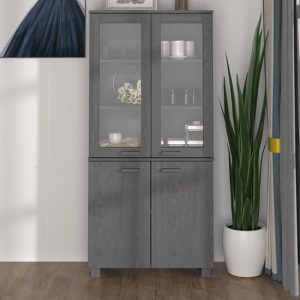 laddie-pinewood-display-cabinet-4-doors-dark-grey