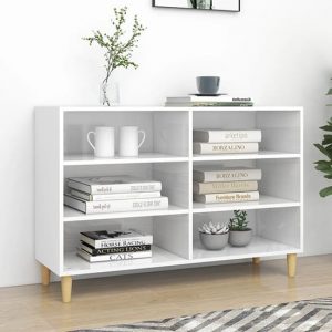 larya-high-gloss-bookcase-6-shelves-white