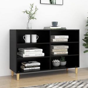 larya-wooden-bookcase-6-shelves-black