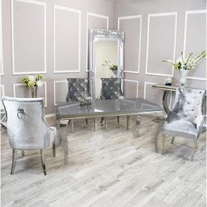 laval-grey-glass-dining-table4-dessel-pewter-chairs