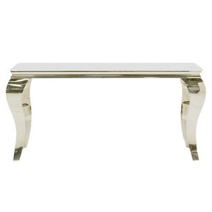 laval-small-white-glass-console-table-polished-legs