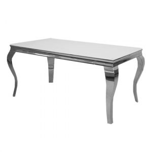 laval-small-white-glass-dining-table-chrome-curved-legs