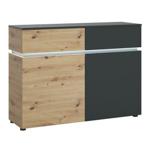 levy-led-wooden-2-doors-2-drawers-sideboard-oak-grey