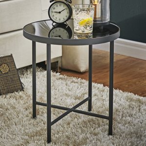 lewiston-round-black-glass-side-table-anthracite-legs