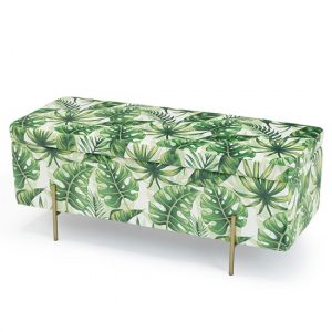 lola-velvet-storage-ottoman-palm-print