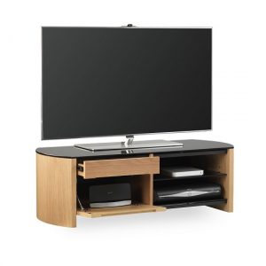 lorraine-small-wooden-tv-cabinet-light-oak-black-glass-1