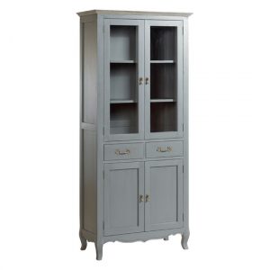 luria-wooden-display-cabinet-4-doors-2-drawers-grey