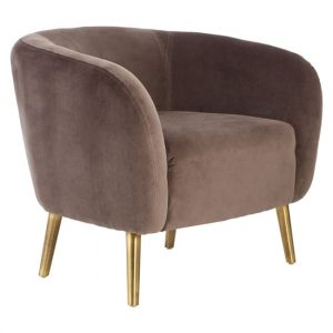 luxury-round-upholstered-velvet-armchair-grey