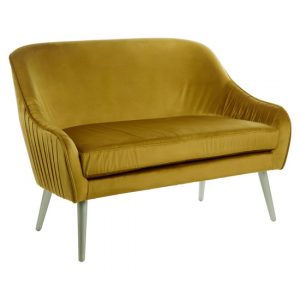 luxury-upholstered-velvet-2-seater-sofa-mustard