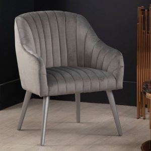 luxury-upholstered-velvet-armchair-silver-legs-grey