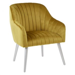 luxury-upholstered-velvet-armchair-silver-legs-mustard