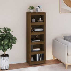madrid-solid-pine-wood-5-tier-bookshelf-honey-brown