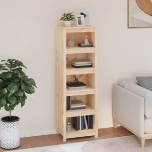 madrid-solid-pine-wood-5-tier-bookshelf-natural