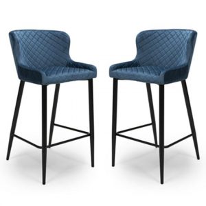 malmo-blue-velvet-fabric-bar-stool-in-pair-with-metal-base