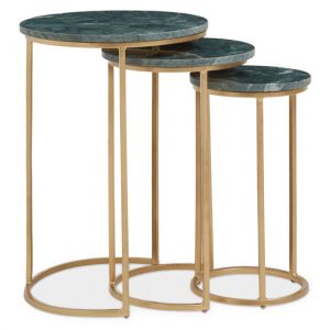 mania-round-green-marble-top-nest-of-3-tables-gold-frame