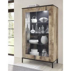 manvos-wooden-display-cabinet-black-oak-pero-2-doors